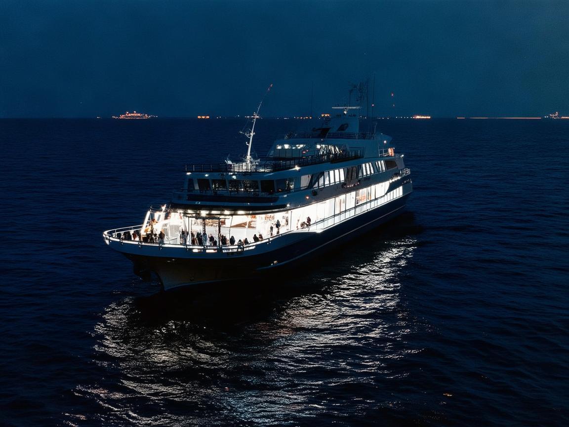 渡轮夜航，如何利用灯光设计营造安全而迷人的海上旅程？