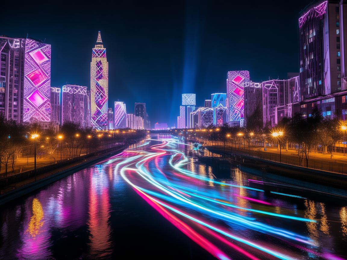 齐齐哈尔灯光秀，如何通过光影设计提升城市夜景气质？