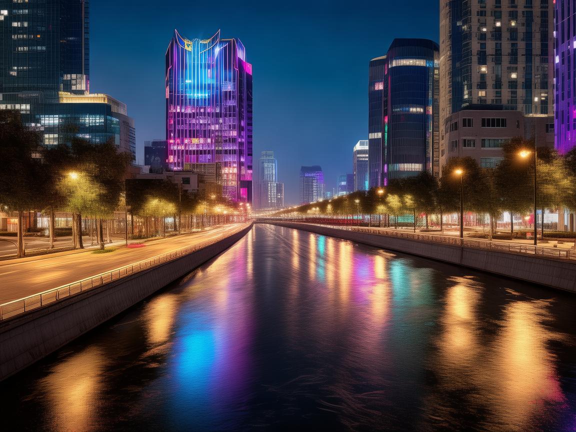 辽源城市夜景，如何通过灯光设计提升城市文化氛围？
