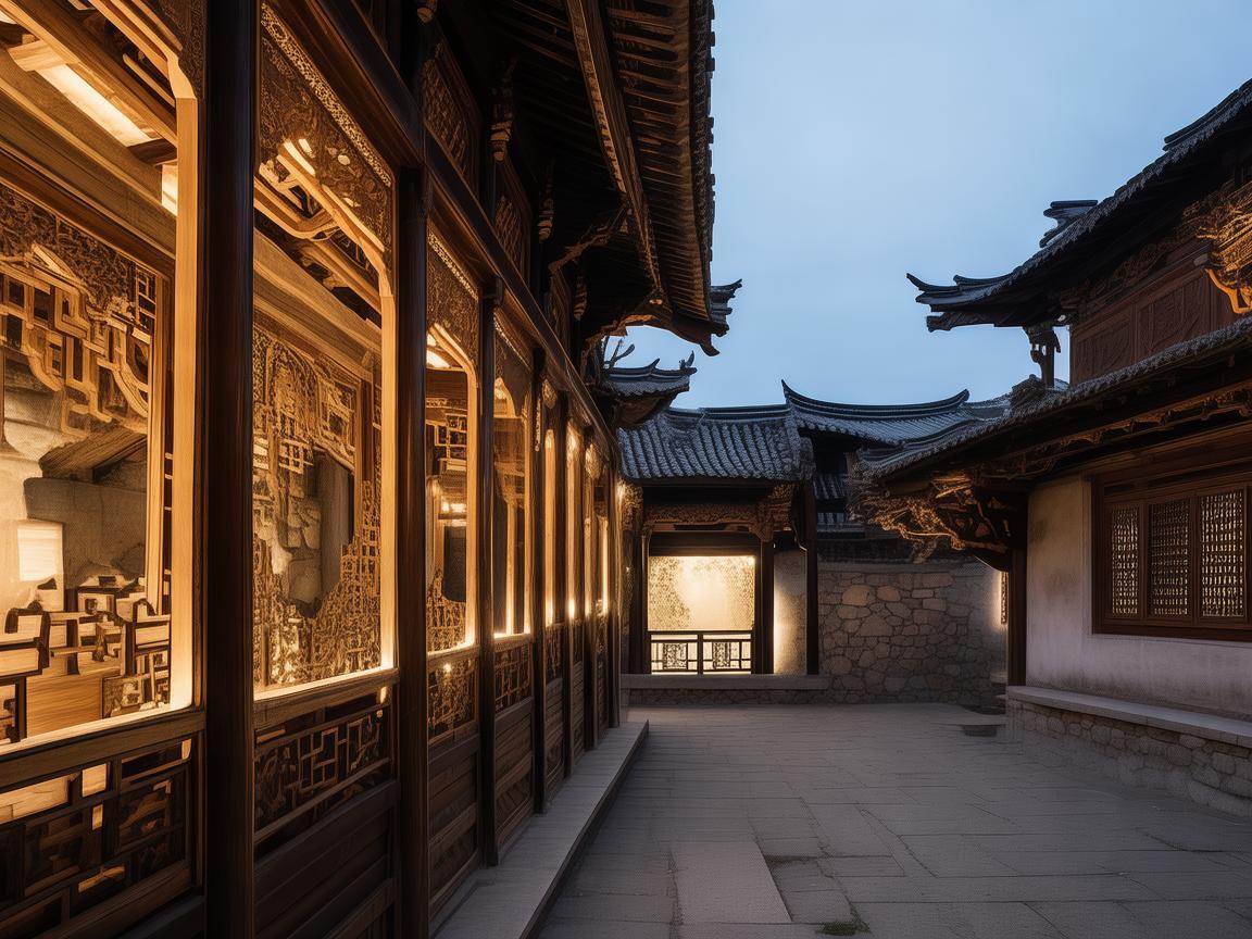 莆田古建筑灯光设计，如何平衡历史韵味与现代光影？