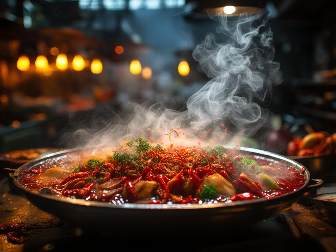 麻辣香锅，灯光下的味觉盛宴如何照亮美食的灵魂？