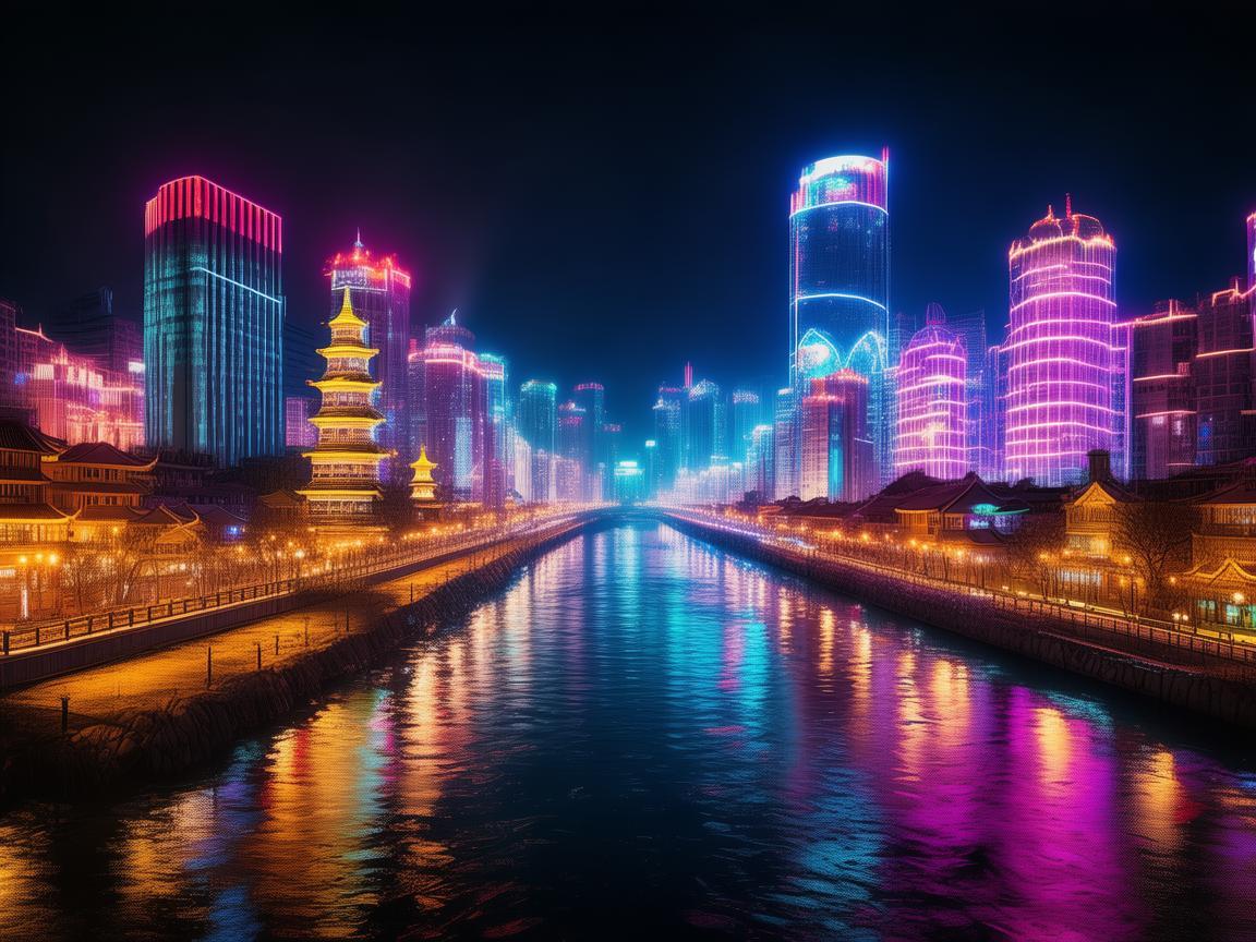营口灯光秀，如何通过光影叙事，讲述城市的历史与未来？