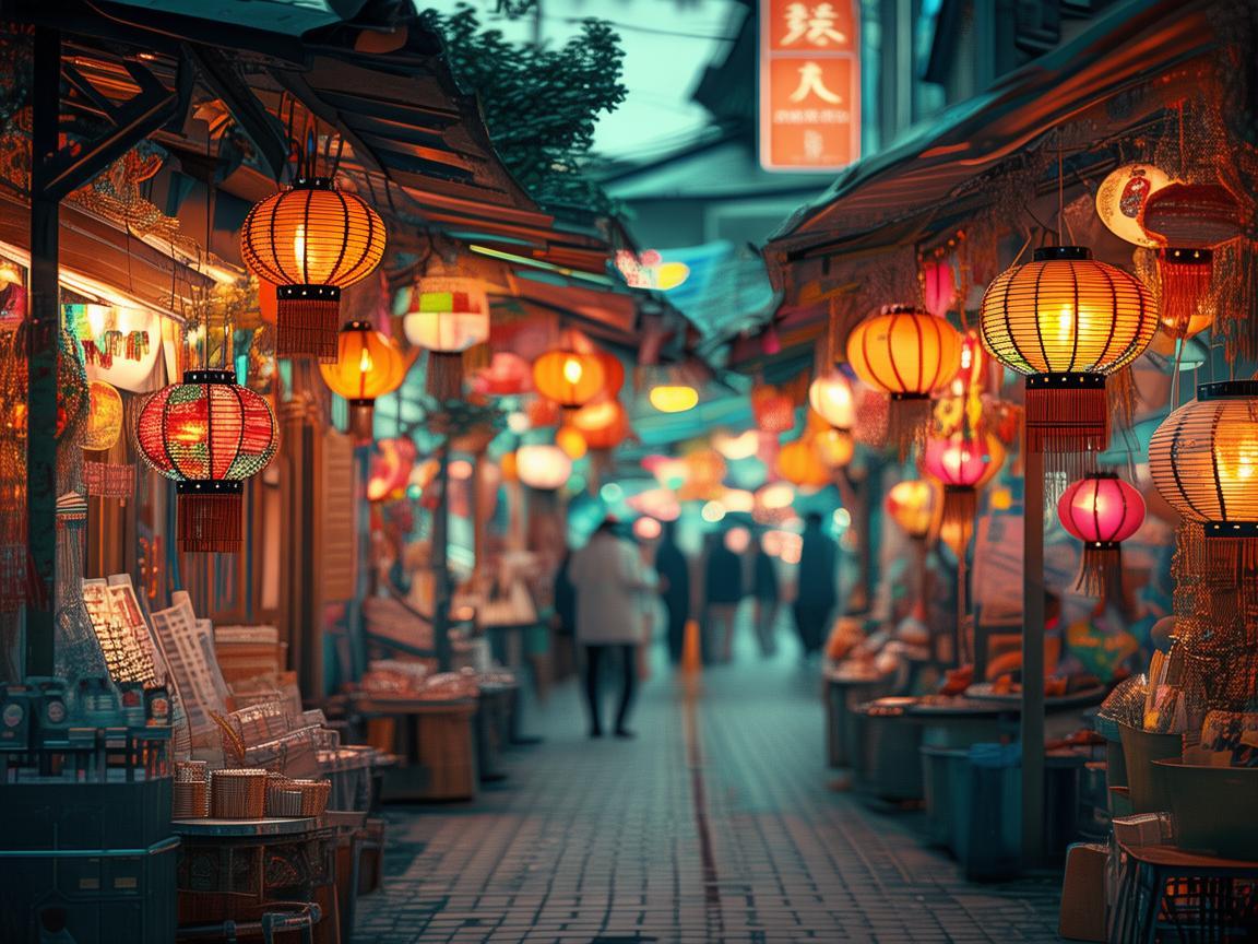 夜市灯光设计，如何营造独特而温馨的夜间氛围？