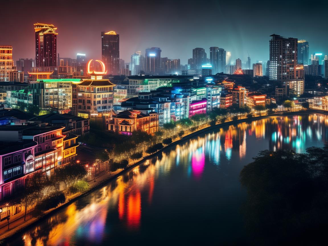 成都灯光秀，如何通过光影艺术讲述城市故事？