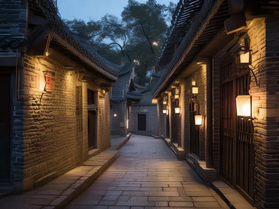 阳泉古城的灯光设计，如何在历史与现代间寻找光影平衡？