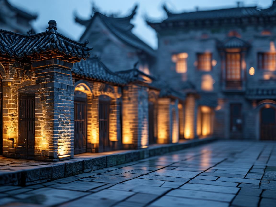 灯光设计中的光影魔术，开平碉楼的照明艺术探索