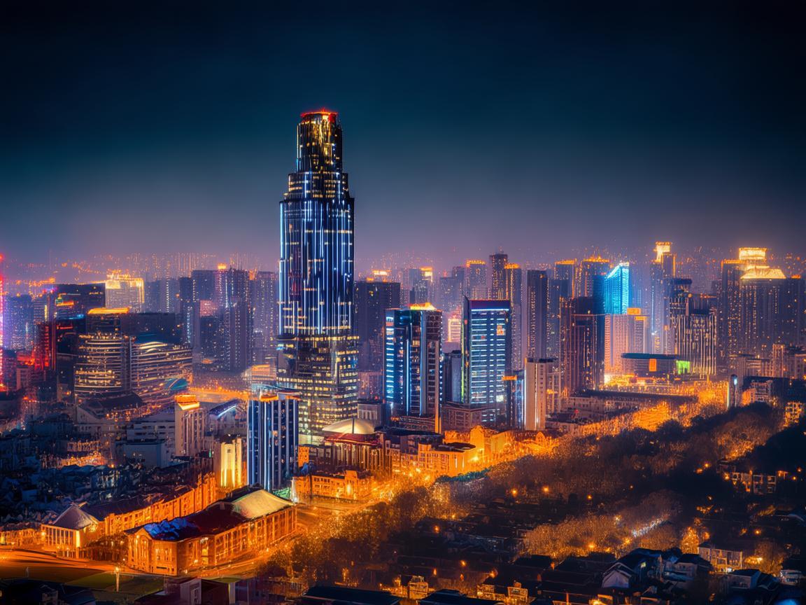 本溪之光，用灯光勾勒城市轮廓
