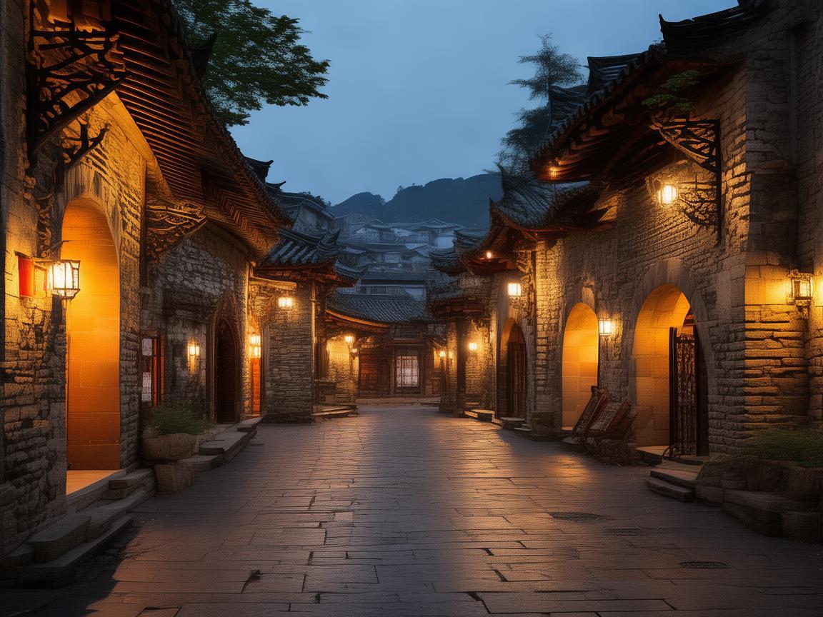 邛崃古城的灯光设计，如何融合历史与现代？