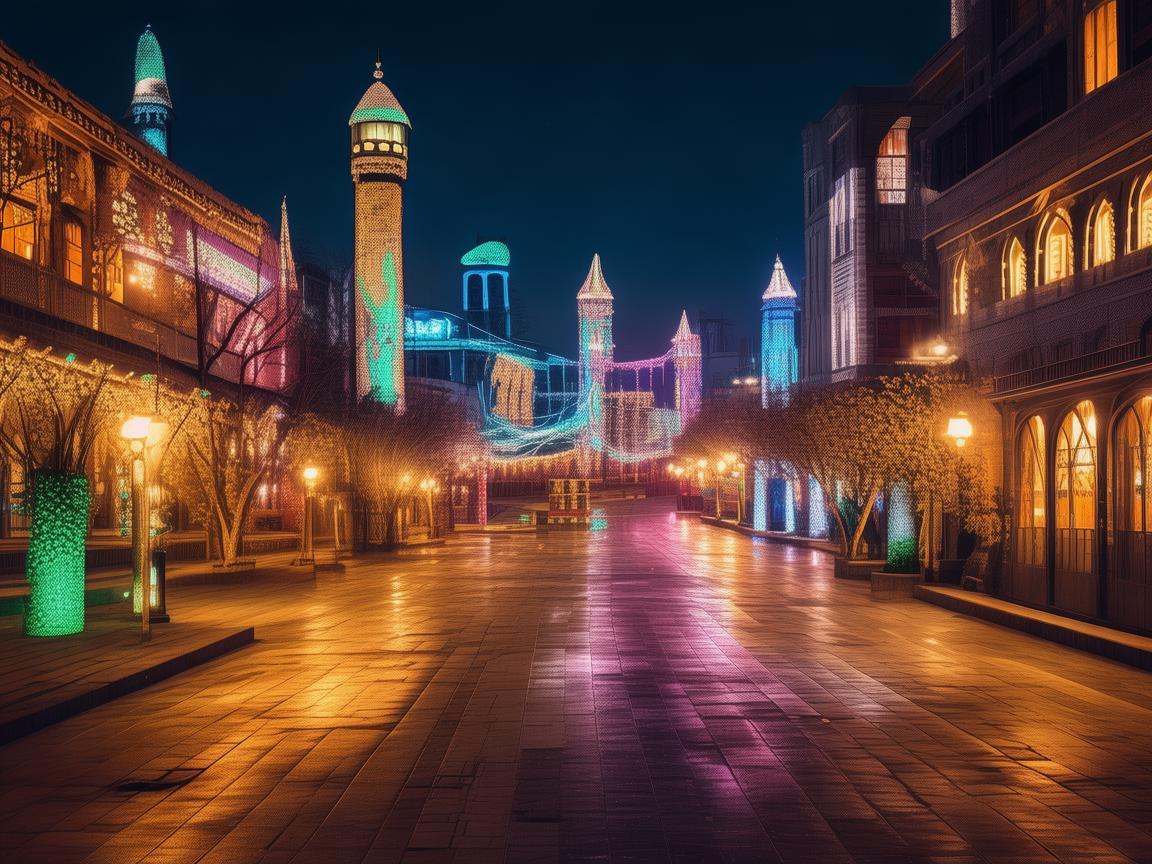 乌鲁木齐灯光设计，如何利用地域特色打造独特夜景？
