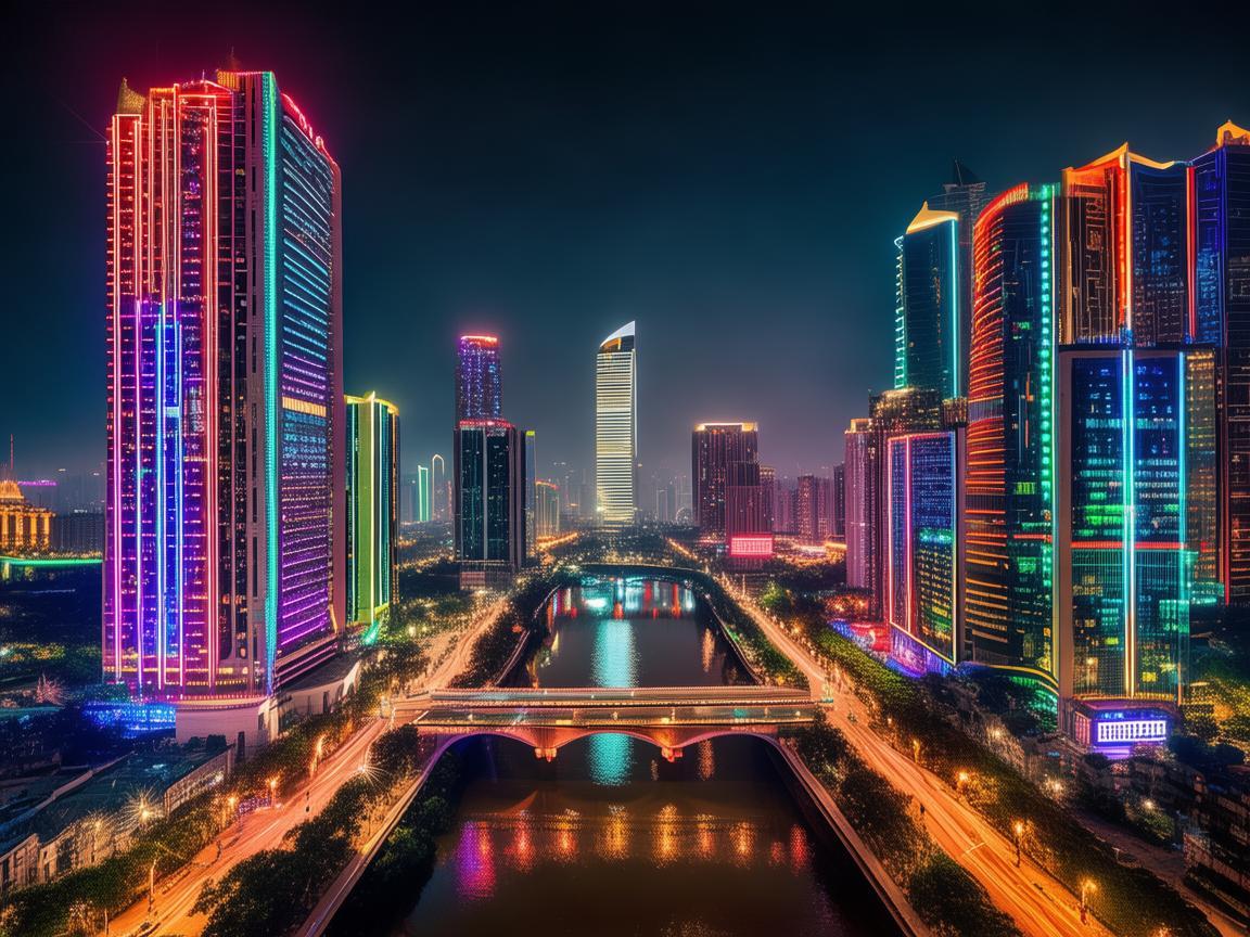 长沙灯光，点亮城市璀璨华章