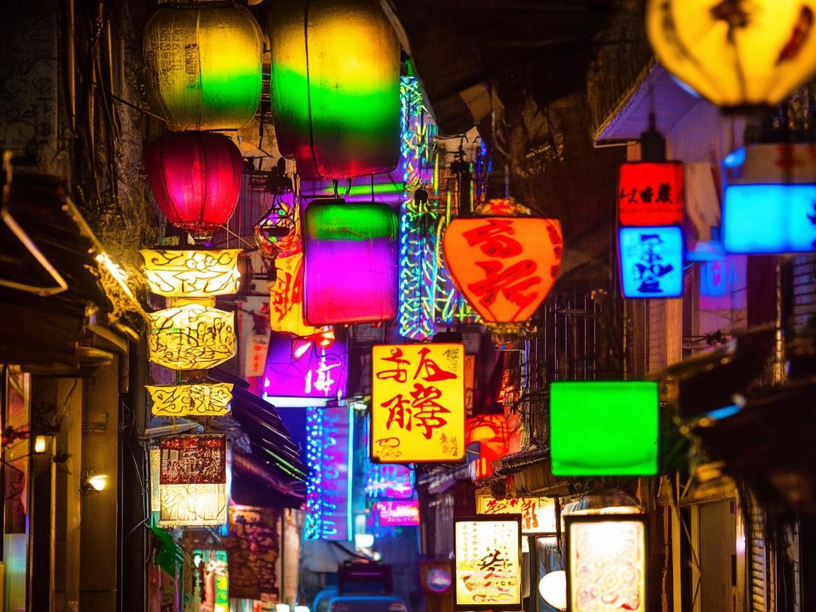 如何在南充的夜市打造独特的灯光氛围？