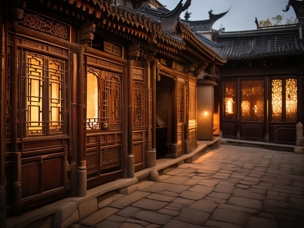 固原古建筑照明设计中的光影叙事
