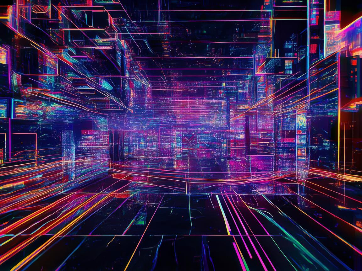 黑客与光影交织的奇幻乐章