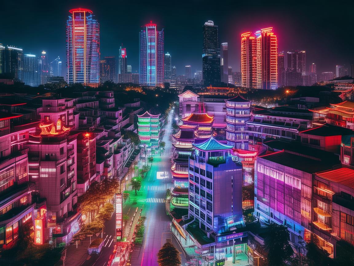 台州灯光秀，如何通过光影设计提升城市夜经济？