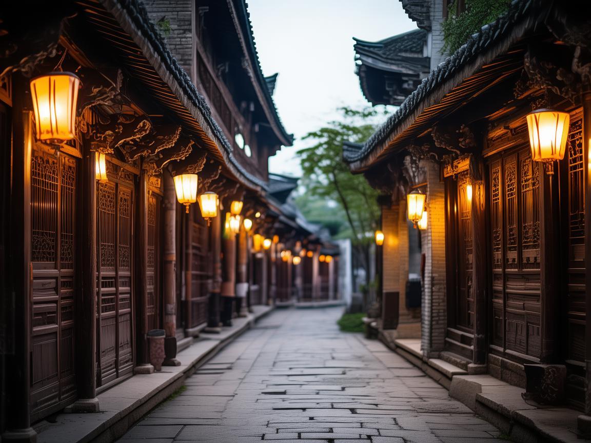 临夏古街灯光设计，如何通过光影重塑历史风貌？