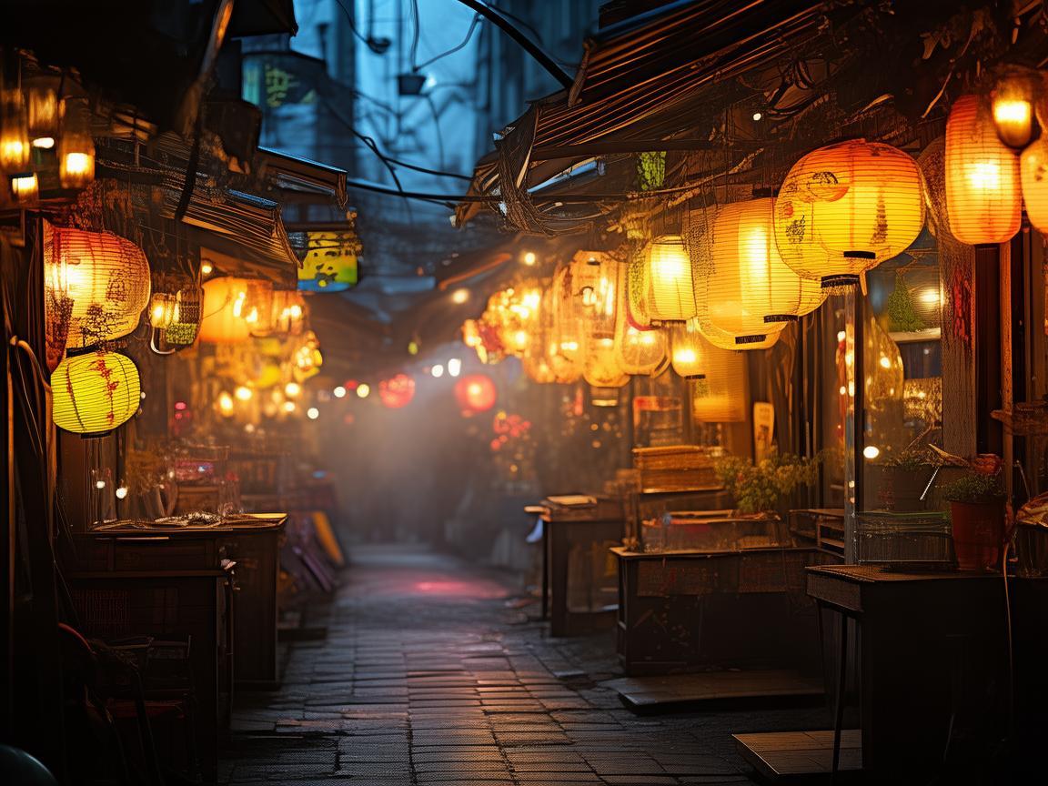 夜市摊的灯光设计，如何用光影营造市井烟火气？