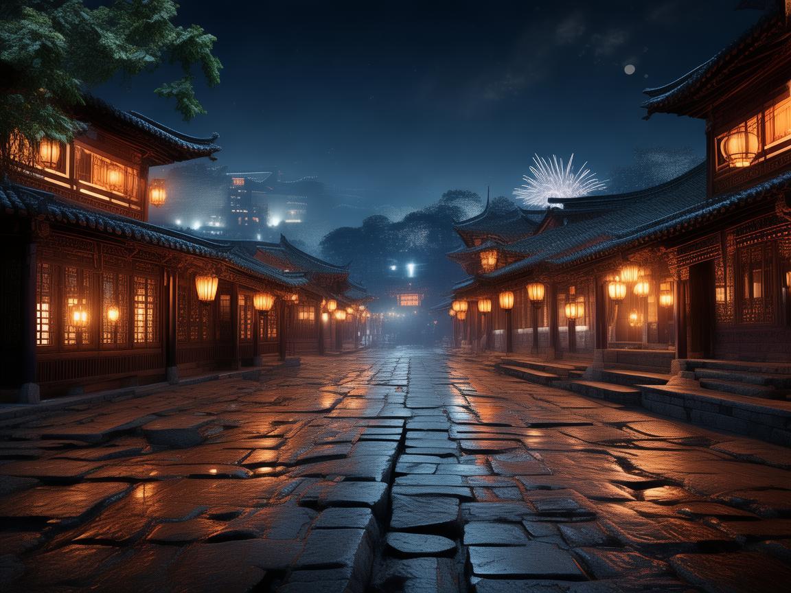 兴化古城的夜，如何通过灯光设计重现历史韵味？