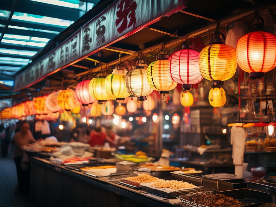 夜市摊位照明，如何用光营造氛围与提升顾客体验？