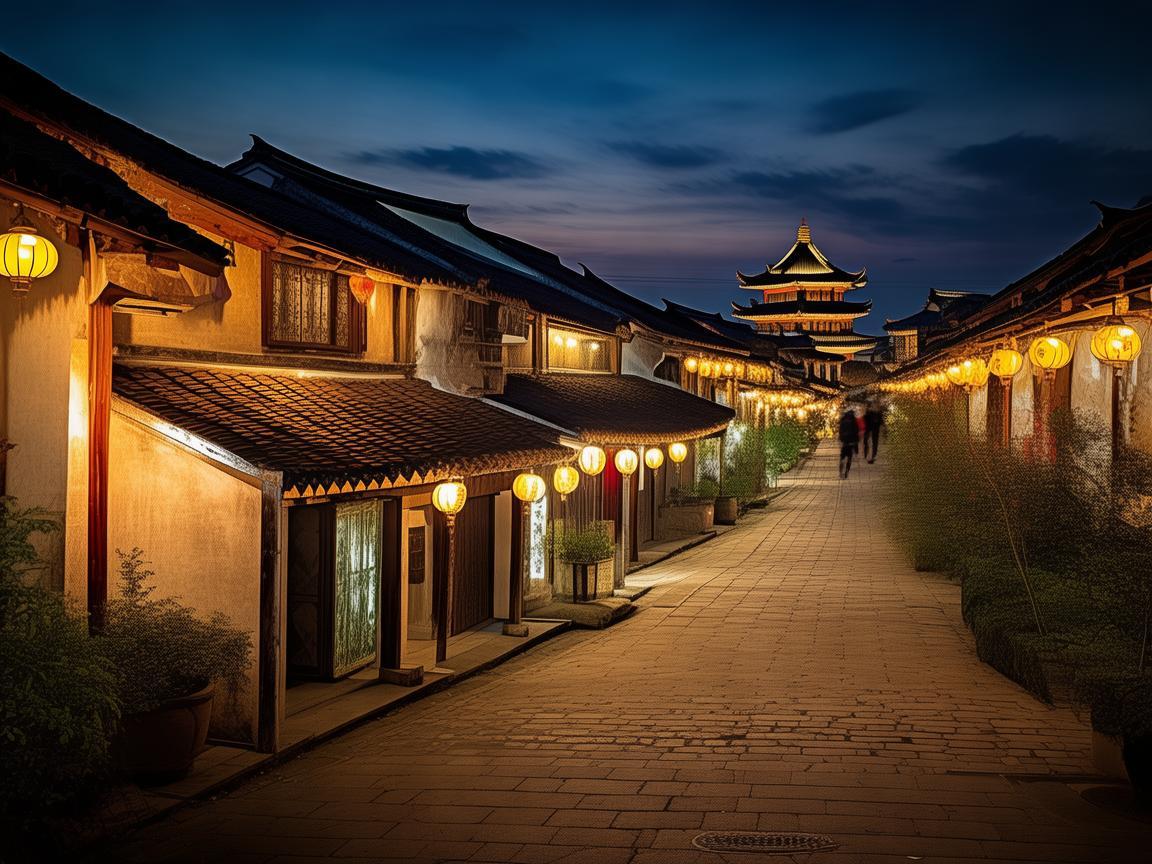 泰州古城夜景照明，如何平衡历史韵味与现代光影？