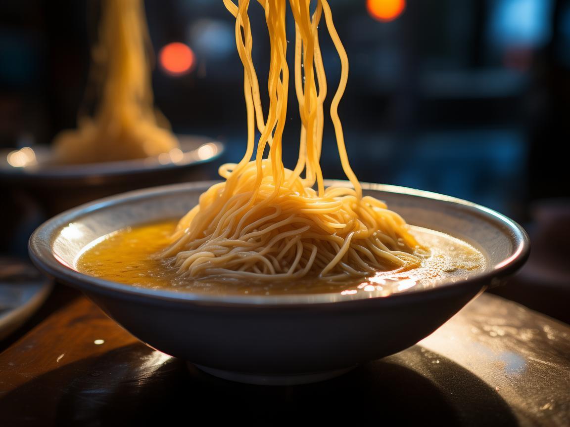 兰州拉面，一碗面的灯光艺术——如何用光影营造地道风味？