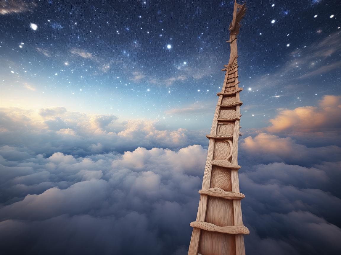 梯子，搭建光影奇幻之旅的桥梁