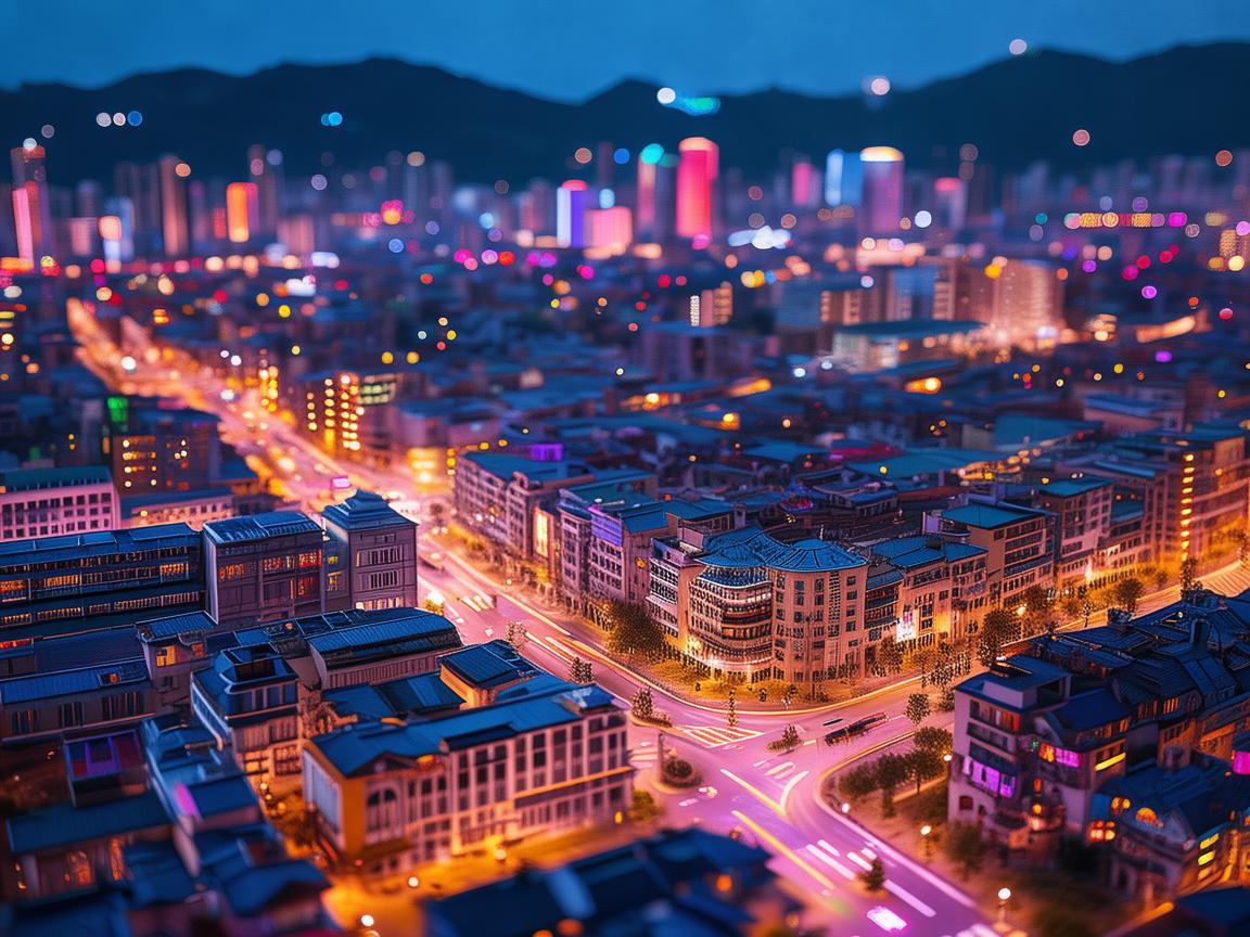 贵港之光，灯光设计下的璀璨画卷