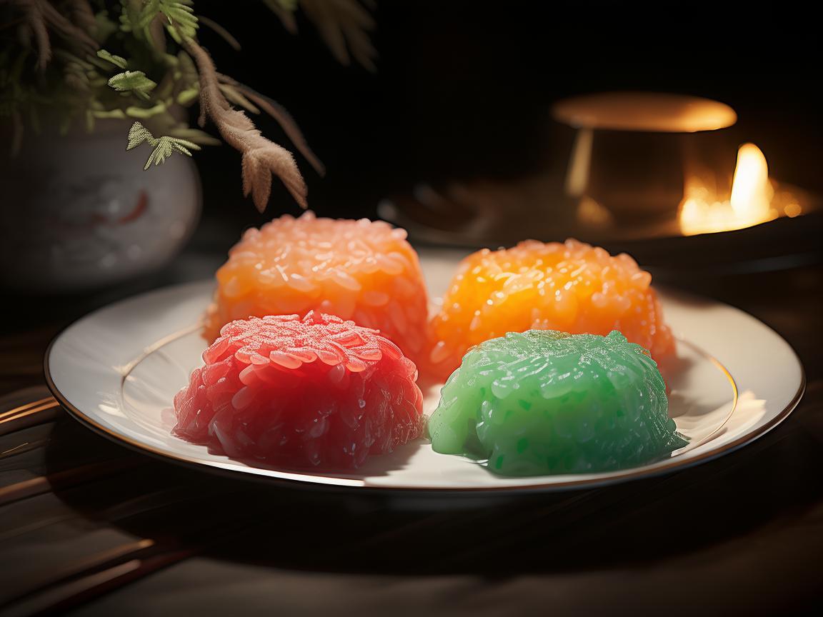 八宝饭的光影盛宴，如何用灯光设计增添传统美食的视觉魅力？