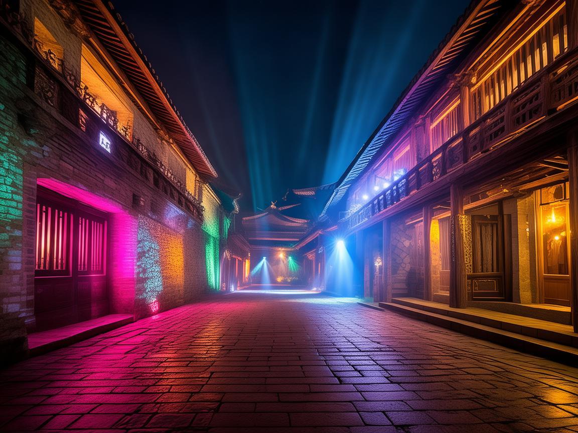 灯光设计中的光影魔术，长治古城的夜间重塑