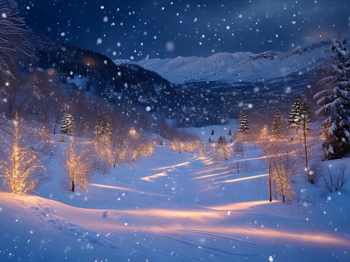 如何在滑雪场中运用灯光设计营造梦幻氛围？