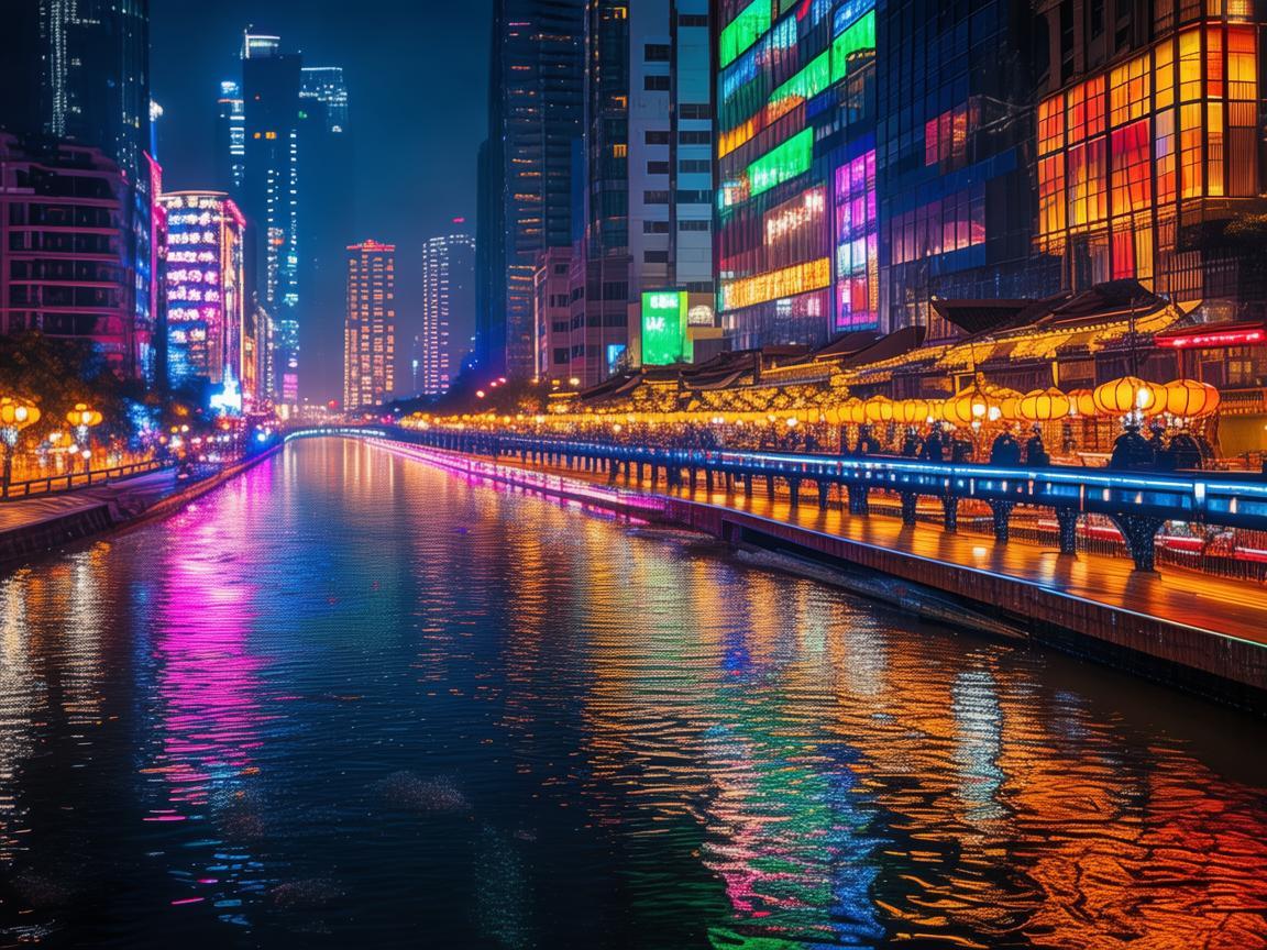 长沙夜未央，如何在湘江之畔的灯火中寻找城市灵魂的光影密码？