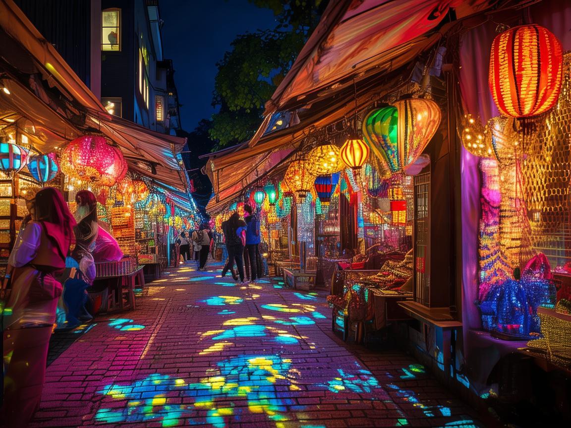 夜市灯光下的光影迷藏，如何用灯光设计增强夜市游戏体验？
