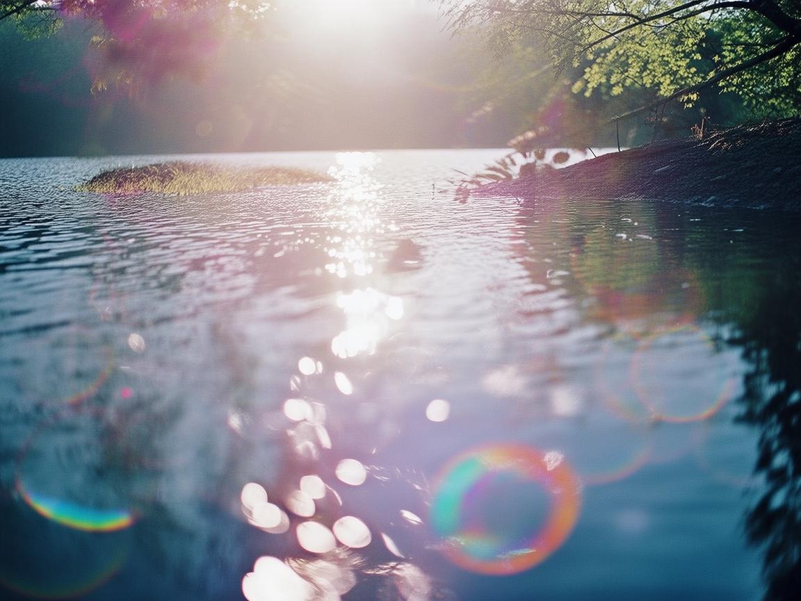 湖泊光影，如何利用自然光源打造湖畔梦幻场景？