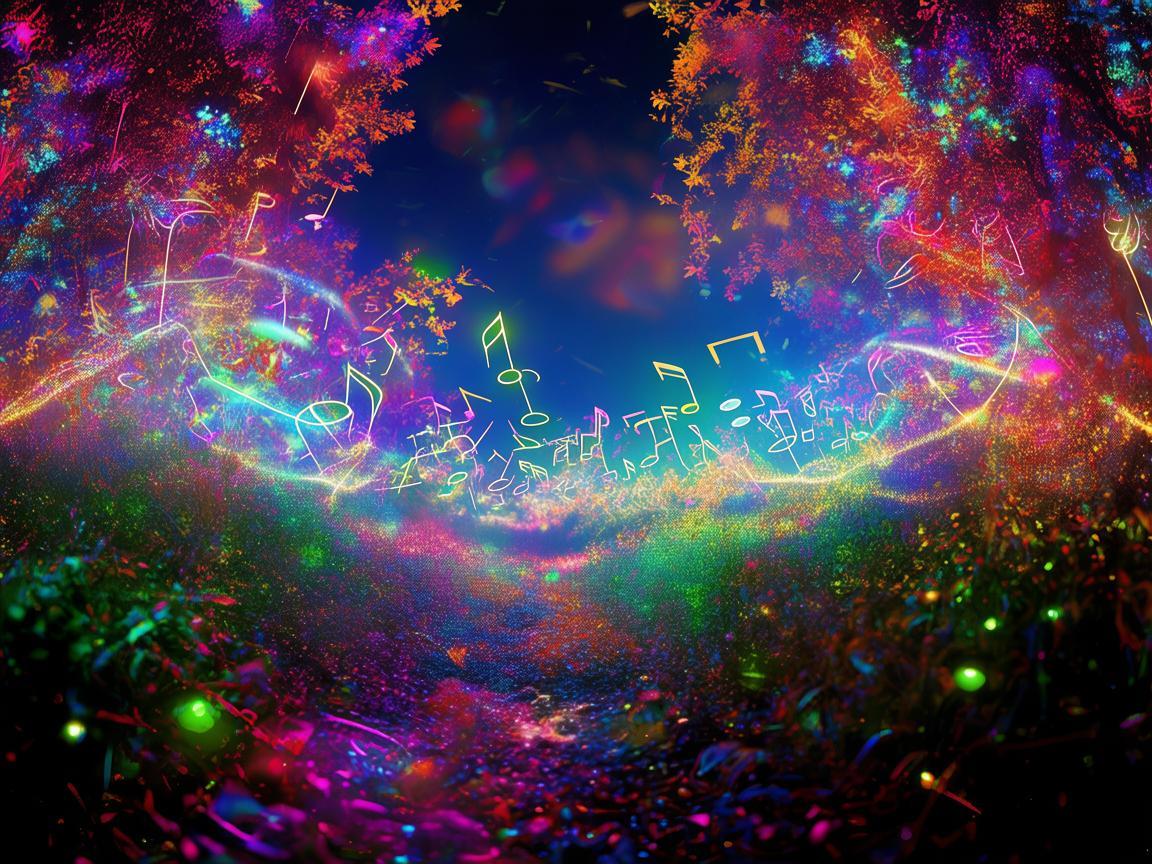 音乐与灯光交织的奇幻之旅