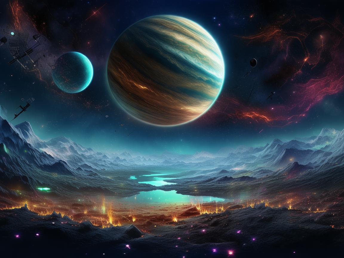 探索宇宙奥秘，行星科学中的灯光设计如何助力科学发现？