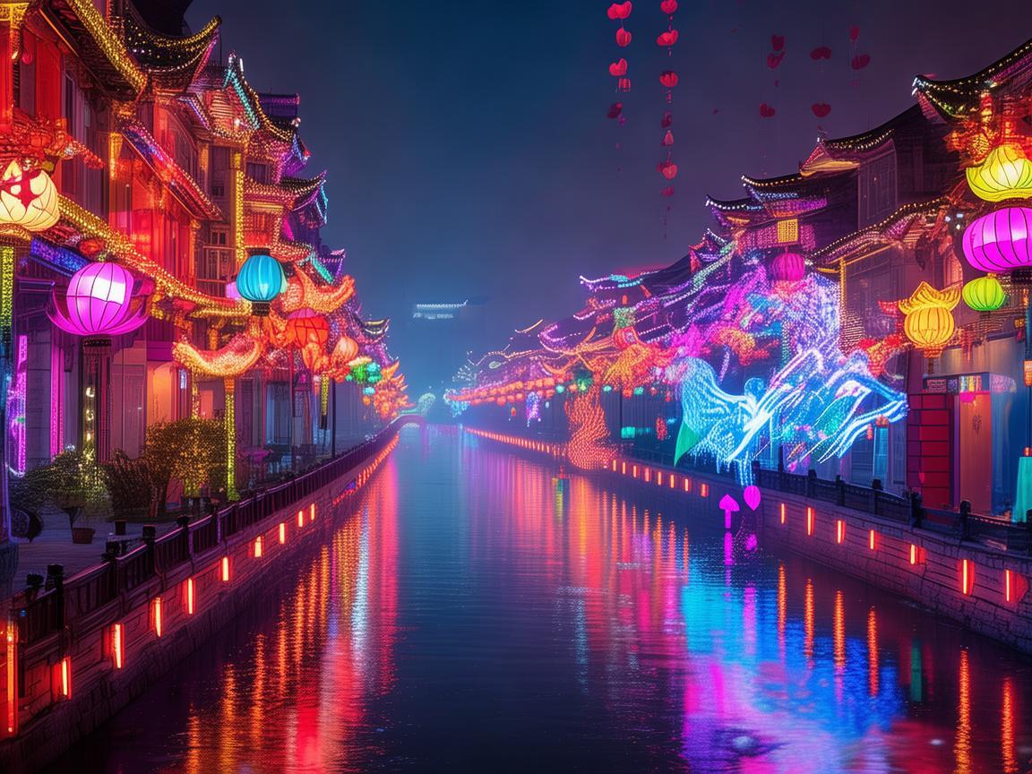 鸡西灯光秀，如何利用地域特色打造独特光影体验？
