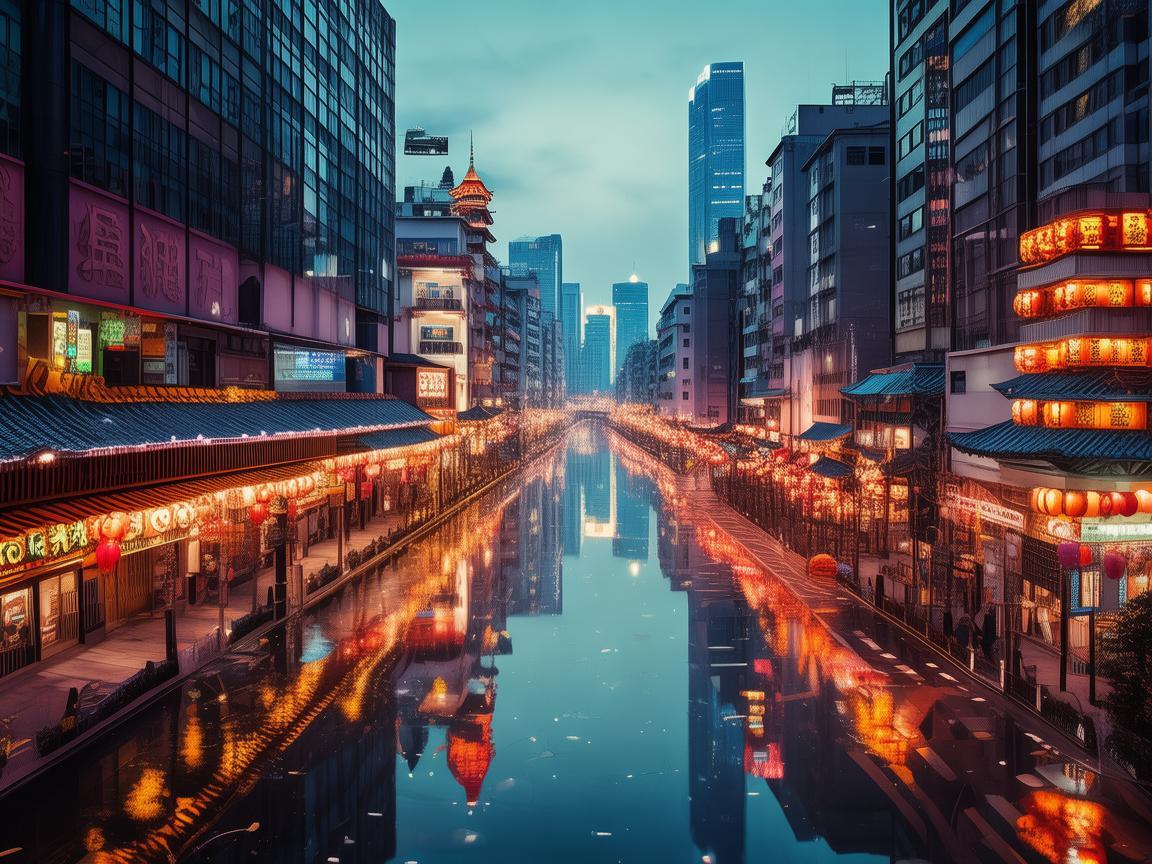 点亮台州，光影交织的城市魅力