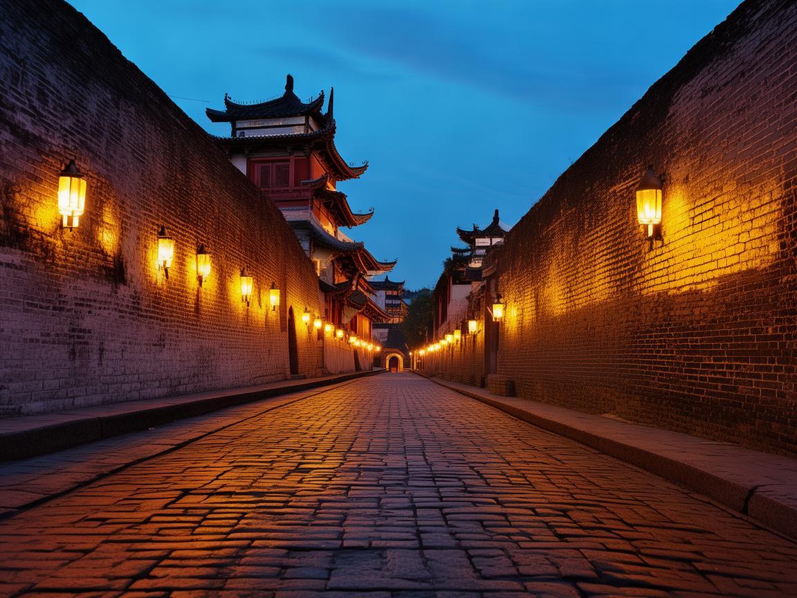 如何在余姚古城的夜幕中，用灯光讲述千年历史的故事？