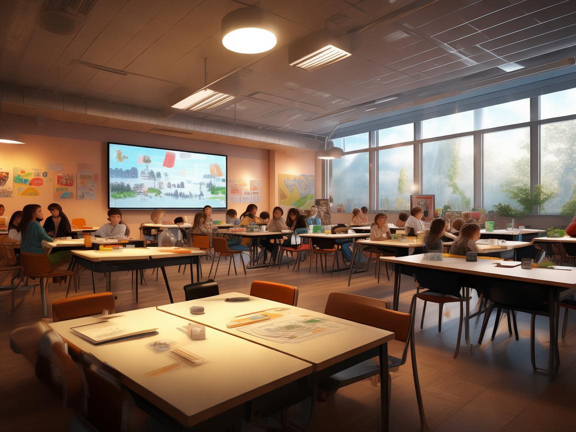 如何在教室中运用灯光设计，激发学生的学习热情？