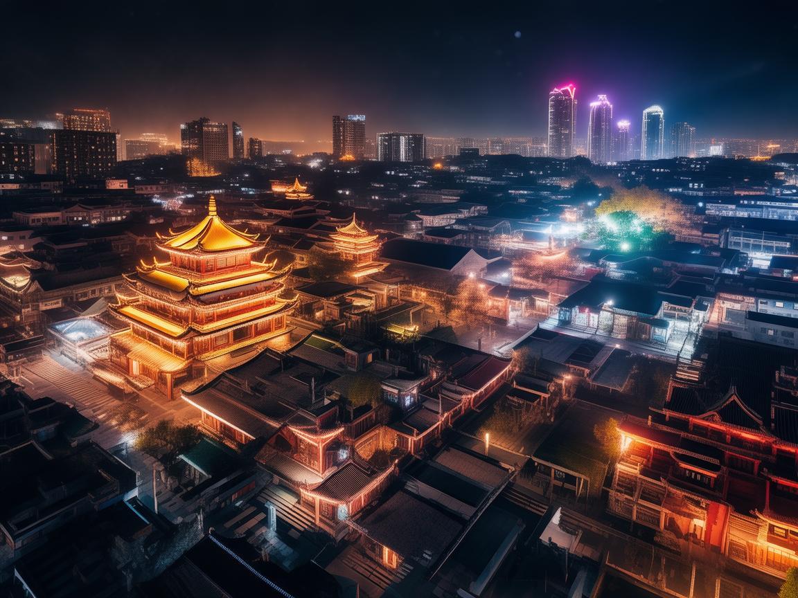 宿迁灯光秀，如何通过光影叙事，讲述城市的历史与未来？