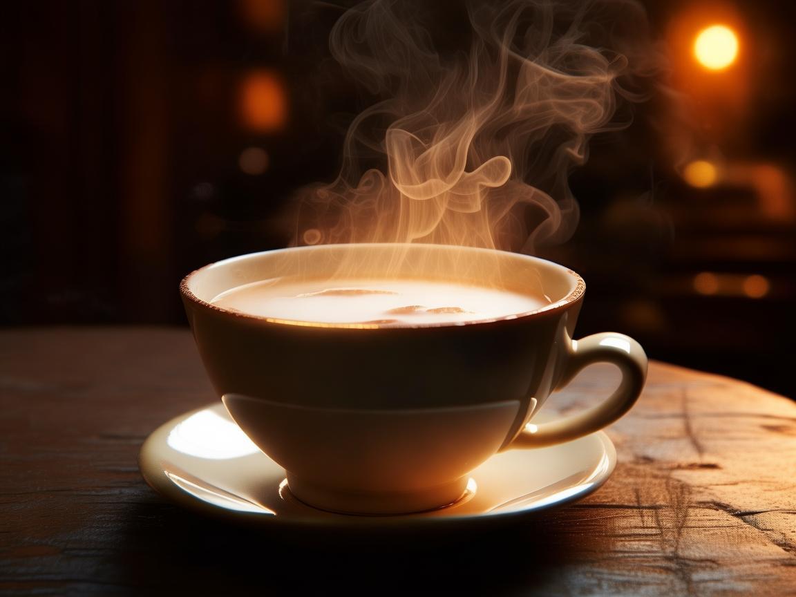 灯光下的奶茶，如何用光影营造温馨的饮品体验？