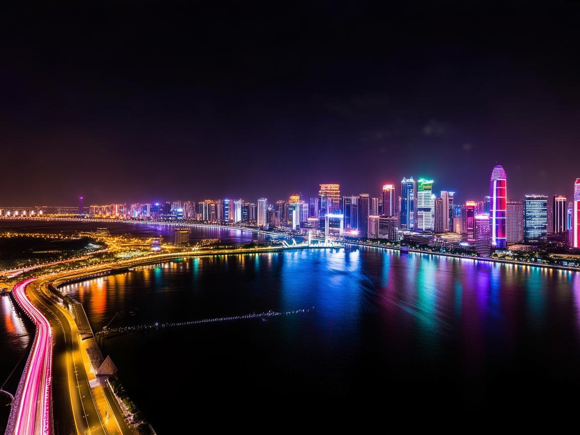 海口灯光秀，如何通过色彩与光影，打造城市夜空中的璀璨明珠？