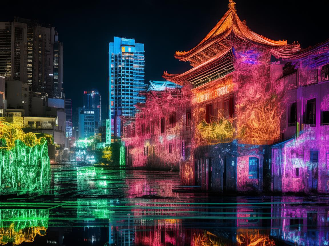 永安灯光秀，如何通过光影叙事打造城市文化新地标？