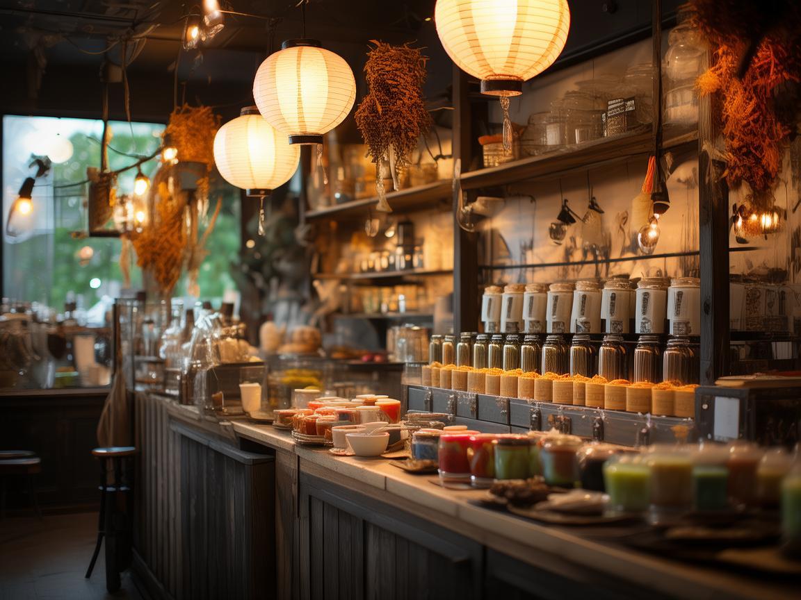 奶茶店灯光设计，营造独特味觉氛围