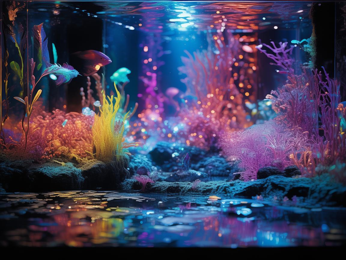 梦幻水族馆灯光设计，点亮水下奇幻世界