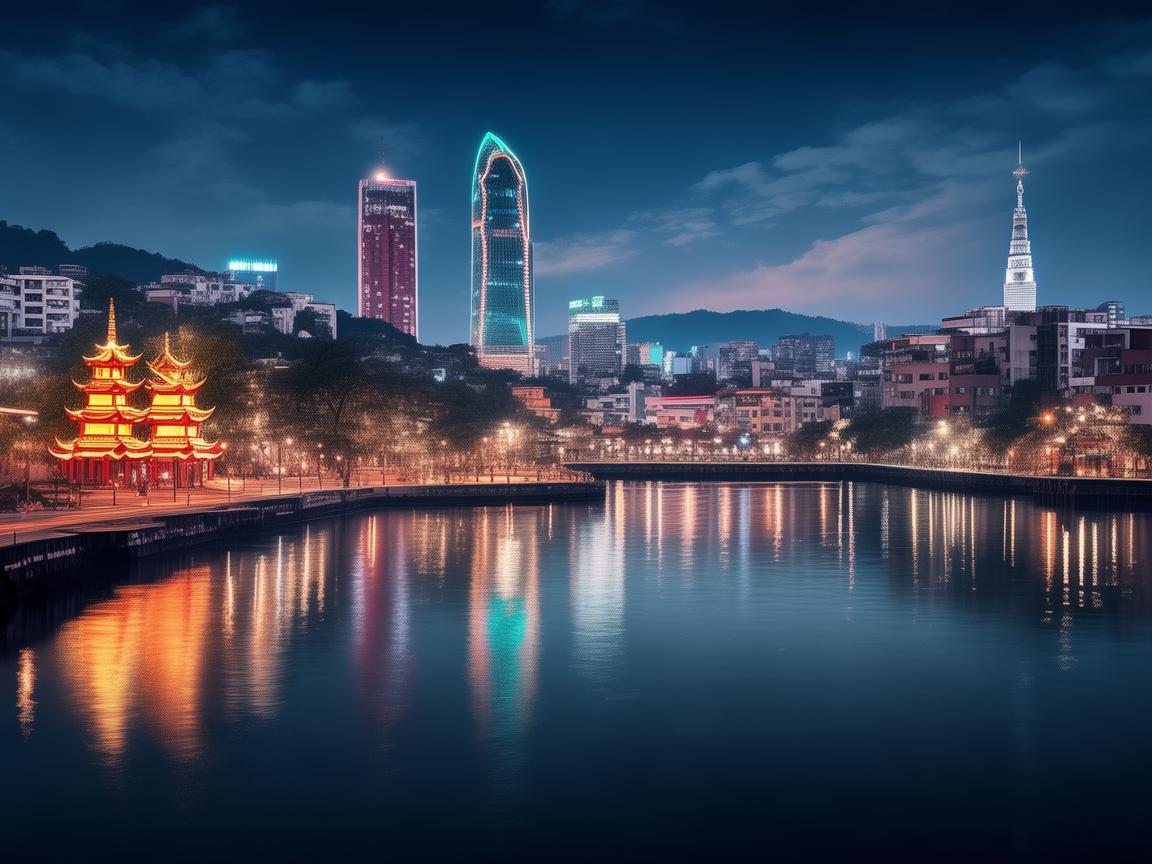 厦门之光,用灯光勾勒城市魅力 厦门之光,用灯光勾勒城市魅力