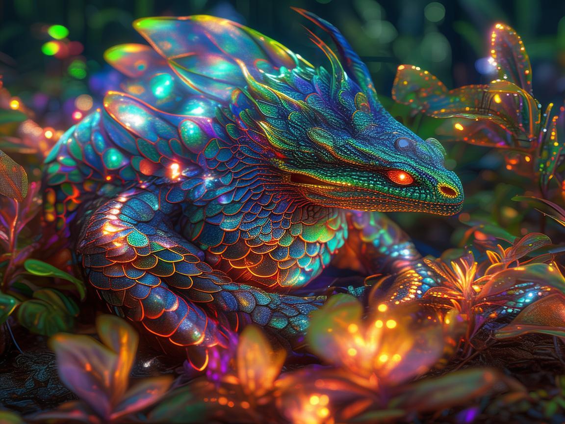 灯光艺术与动物学交织的奇幻光影 灯光艺术与动物学交织的奇幻光影