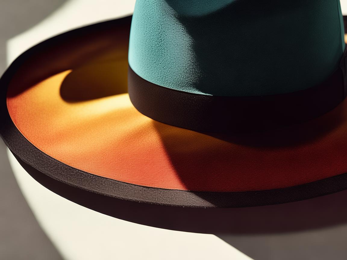 帽子，光影交织下的时尚符号