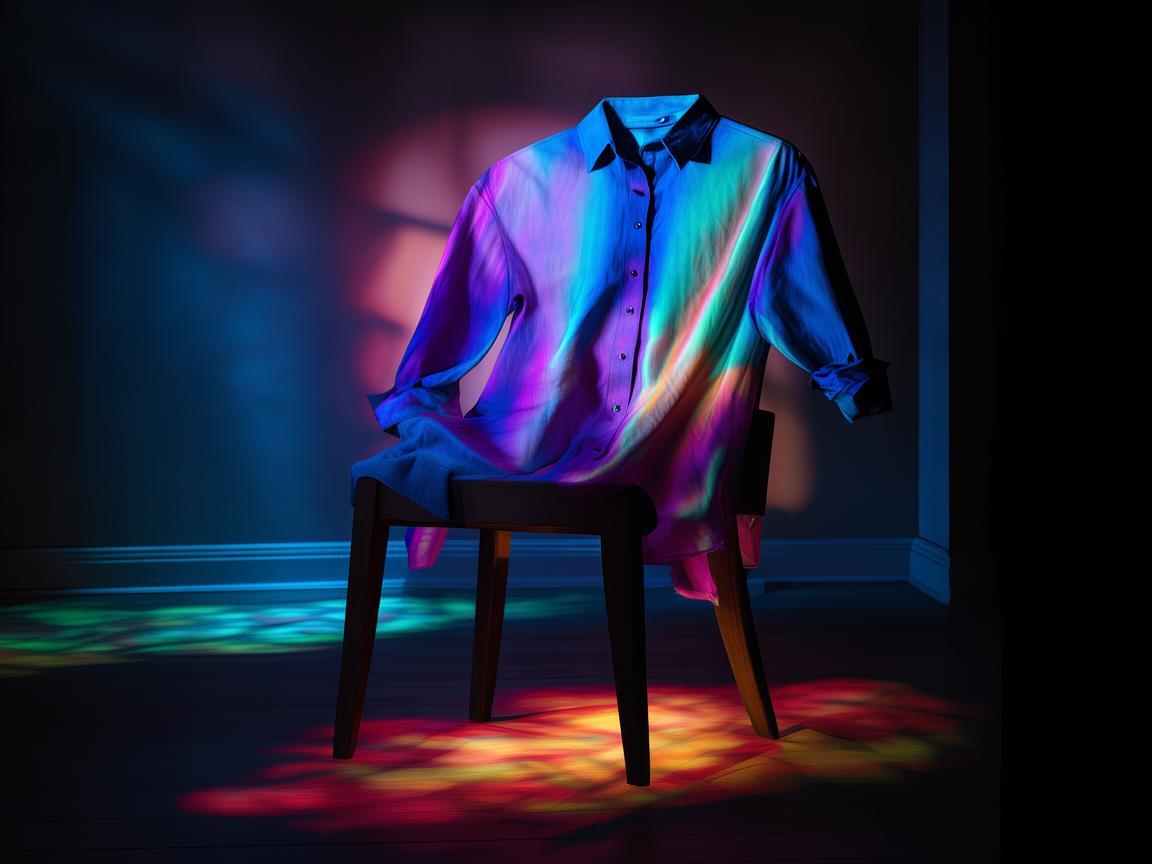 长袖上衣在灯光设计中的独特演绎