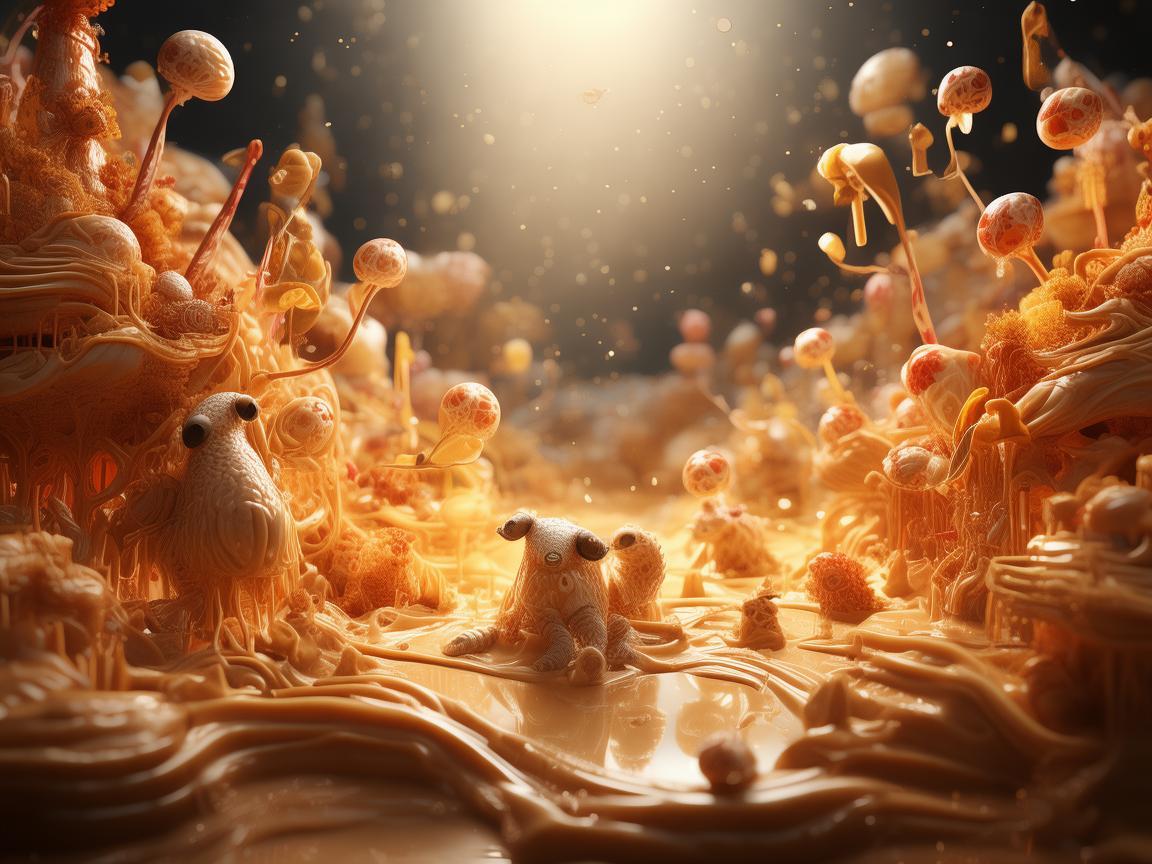 花生酱点亮的奇幻光影世界