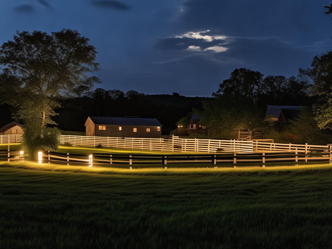农场灯光设计，点亮田园别样风情